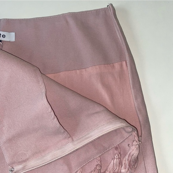 NWT FATE BRAND PINK TASSLE SKIRT BOUTIQUE POPULAR BRAND SUMMER FESTIVAL WEAR - Picture 7 of 8